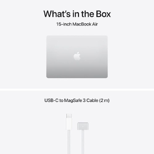 ΗΛΕΚΤΡΟΝΙΚΟΣ ΥΠΟΛΟΓΙΣΤΗΣ ΦΟΡΗΤΟΣ APPLE MACBOOK AIR 15'' M5 (MDV94GR/A) (16GB/512GB SSD) SILVER